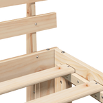 Casa si Gradina - Mobilier - Paturi si accesorii - Paturi - Cadru de Pat Natural din Lemn de Pin Natural Lemn masiv de pin - Infinity.ro