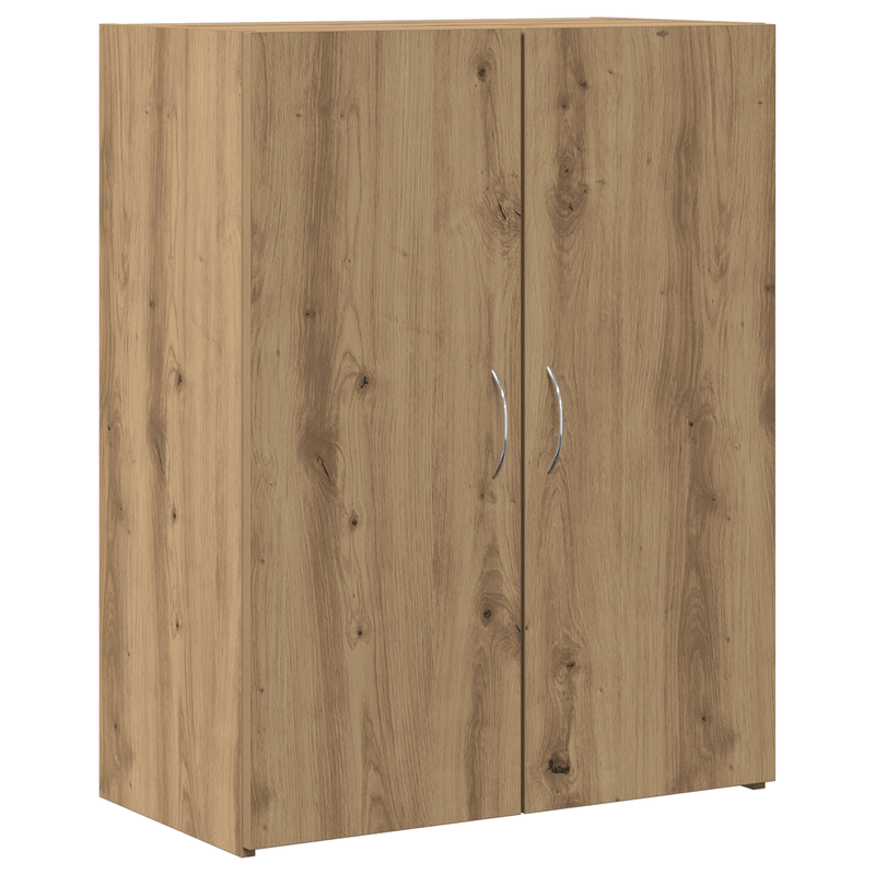 Casa si Gradina - Mobilier - Comode si corpuri - Comode - Cabinet Birou Stejar Artisan 60x32x77.5 cm Lemn Ingineresc - Infinity.ro