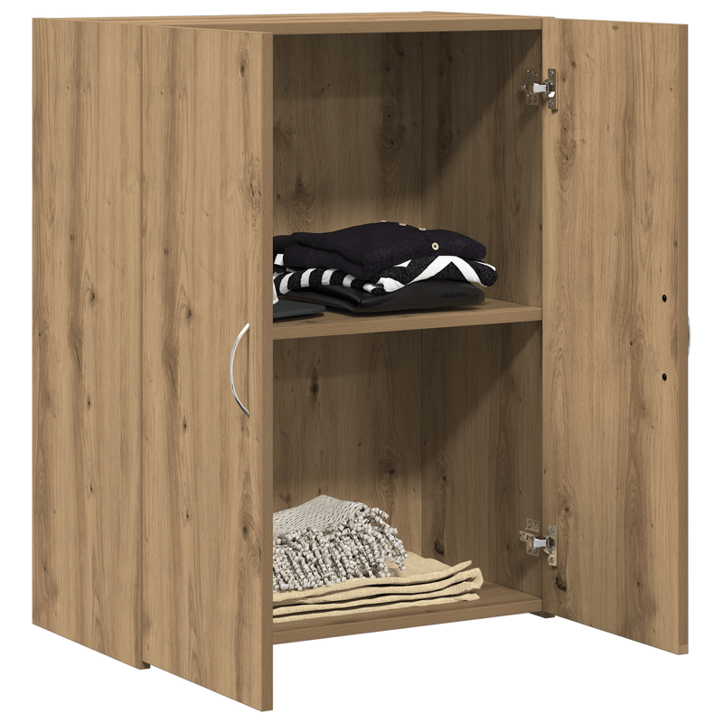 Casa si Gradina - Mobilier - Comode si corpuri - Comode - Cabinet Birou Stejar Artisan 60x32x77.5 cm Lemn Ingineresc - Infinity.ro