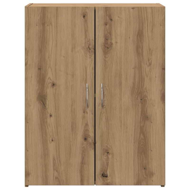 Casa si Gradina - Mobilier - Comode si corpuri - Comode - Cabinet Birou Stejar Artisan 60x32x77.5 cm Lemn Ingineresc - Infinity.ro