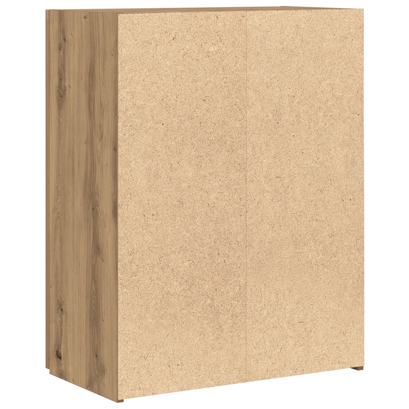 Casa si Gradina - Mobilier - Comode si corpuri - Comode - Cabinet Birou Stejar Artisan 60x32x77.5 cm Lemn Ingineresc - Infinity.ro