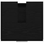 Casa si Gradina - Mobilier - Mobilier baie - Comode baie - Cabinet chiuveta Stejar Negru 40x37x59 cm Lemn tehnic - Infinity.ro