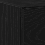 Casa si Gradina - Mobilier - Mobilier baie - Comode baie - Cabinet chiuveta Stejar Negru 40x37x59 cm Lemn tehnic - Infinity.ro
