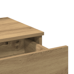 Casa si Gradina - Mobilier - Comode si corpuri - Masute de toaleta - Masa de toaleta oglinda & LED, stejar artizanal, lemn prelucrat - Infinity.ro