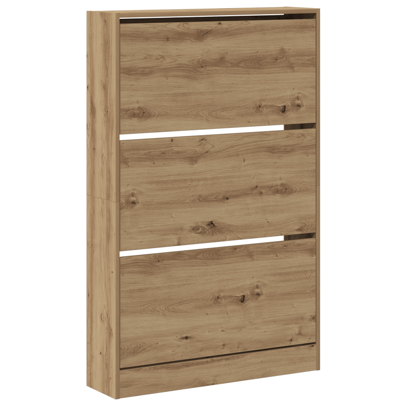 Casa si Gradina - Mobilier - Organizare si depozitare - Organizator incaltaminte - Dulap de incaltaminte Stejar Artisan 80x21x125,5 cm Lemn prelucrat - Infinity.ro