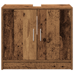 Casa si Gradina - Mobilier - Mobilier baie - Comode baie - Cabinet Chiuveta Lemn Vechi 63x29x55 cm Lemn Inginerizat - Infinity.ro
