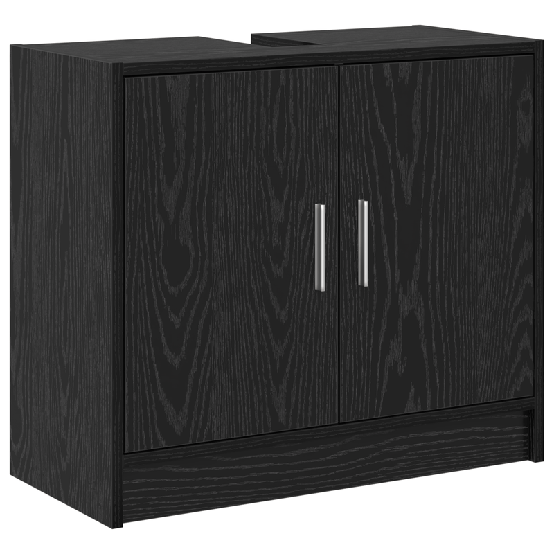 Casa si Gradina - Mobilier - Mobilier baie - Comode baie - Cabinet pentru chiuveta Stejar negru 63x29x55 cm Lemn prelucrat - Infinity.ro