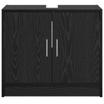 Casa si Gradina - Mobilier - Mobilier baie - Comode baie - Cabinet pentru chiuveta Stejar negru 63x29x55 cm Lemn prelucrat - Infinity.ro