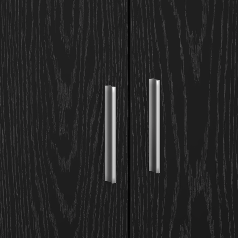 Casa si Gradina - Mobilier - Mobilier baie - Comode baie - Cabinet pentru chiuveta Stejar negru 63x29x55 cm Lemn prelucrat - Infinity.ro