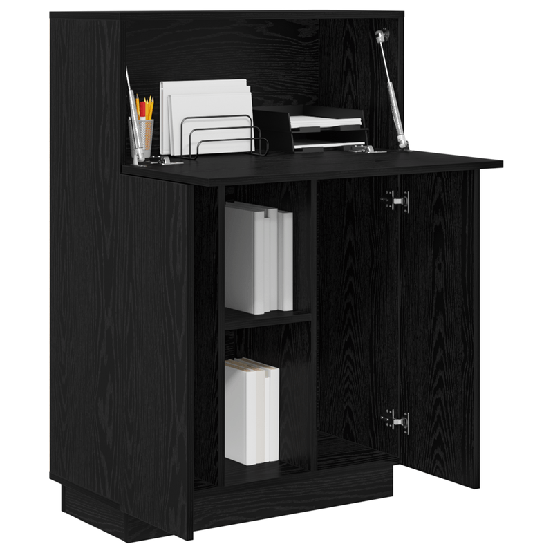 Casa si Gradina - Mobilier - Mese si birouri - Birouri - Birou de Redactare din Stejar Negru Stejar Negru Lemn prelucrat - Infinity.ro