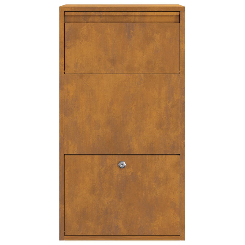 Casa si Gradina - Constructii - Depozitare, transport si protectie - Cutii postale - Cutie postala pentru colete 44x22x82 cm Otel rezistent la vreme - Infinity.ro