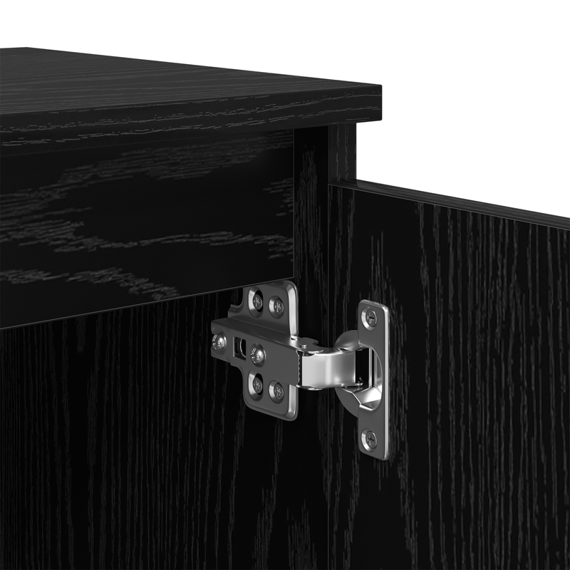 Casa si Gradina - Mobilier - Comode si corpuri - Noptiere - Noptiera din Stejar Negru Stejar Negru Lemn 40 x 30 x 50 cm - Infinity.ro