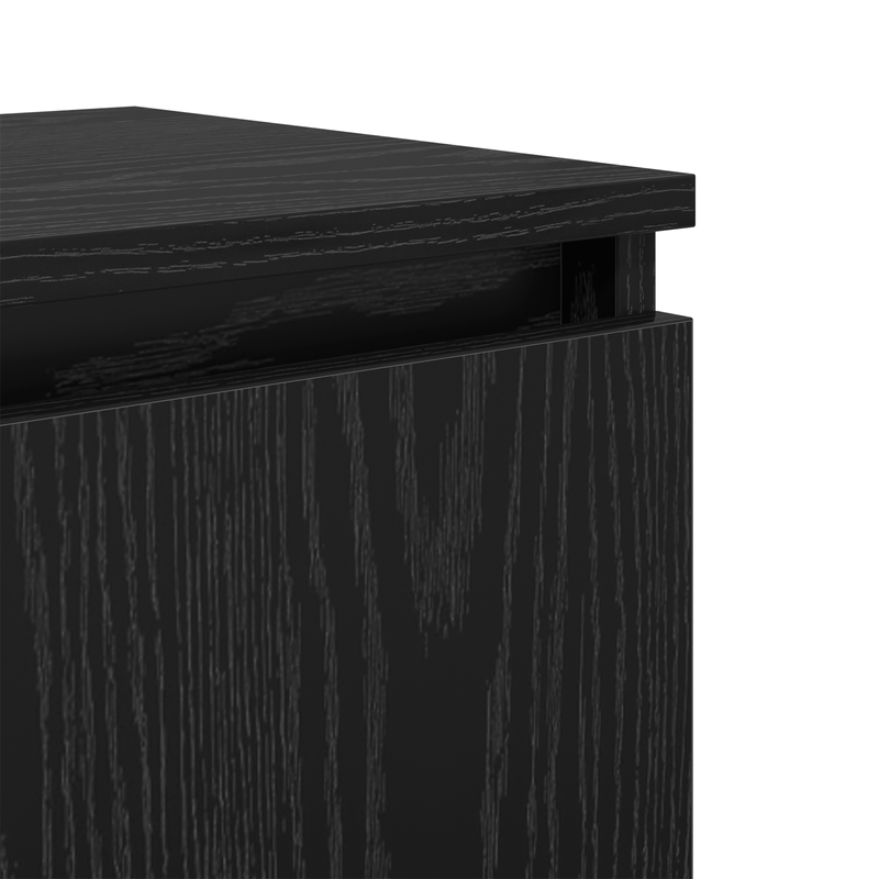 Casa si Gradina - Mobilier - Comode si corpuri - Noptiere - Noptiera din Stejar Negru Stejar Negru Lemn 40 x 30 x 50 cm - Infinity.ro