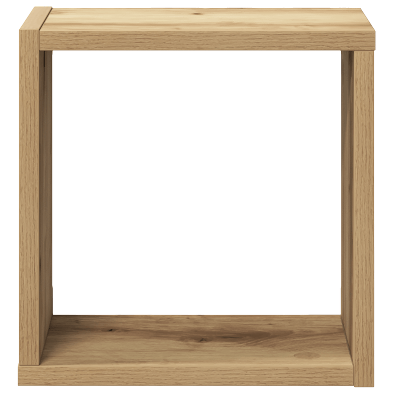 Casa si Gradina - Mobilier - Biblioteci si rafturi - Rafturi - Set de 4 Rafturi Montate pe Perete Stejar Artizanal MDF cu Furnir - Infinity.ro