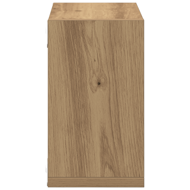 Casa si Gradina - Mobilier - Biblioteci si rafturi - Rafturi - Set de 4 Rafturi Montate pe Perete Stejar Artizanal MDF cu Furnir - Infinity.ro