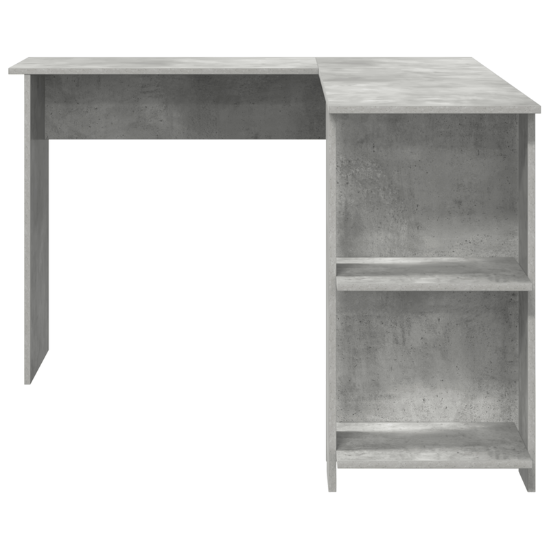 Casa si Gradina - Mobilier - Mese si birouri - Birouri - Birou Modern din Beton Gri in Colt Gri beton Placi aglomerate Medie - Infinity.ro