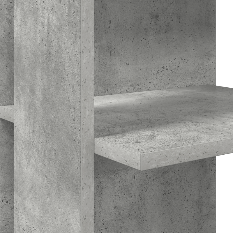 Casa si Gradina - Mobilier - Mese si birouri - Birouri - Birou Modern din Beton Gri in Colt Gri beton Placi aglomerate Medie - Infinity.ro