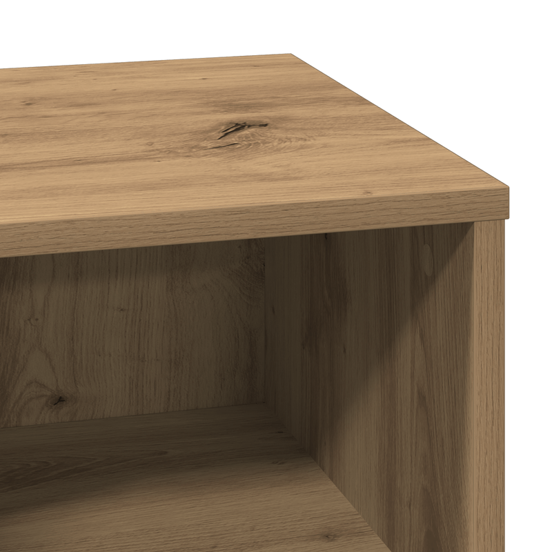 Casa si Gradina - Mobilier - Comode si corpuri - Noptiere - Noptiera cu LED 2 buc Artisan Stejar 50x34,5x50 cm - Infinity.ro