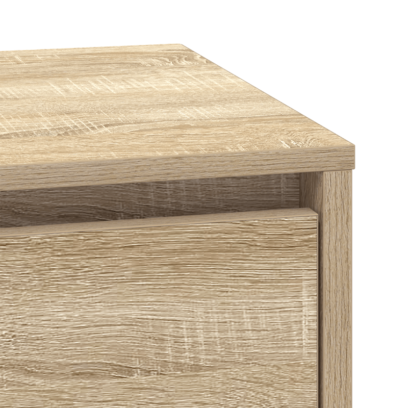 Casa si Gradina - Mobilier - Comode si corpuri - Noptiere - Noptierile cu LED 2 pcs Sonoma Oak 39x34.5x50 cm - Infinity.ro