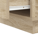 Casa si Gradina - Mobilier - Comode si corpuri - Noptiere - Noptierile cu LED 2 pcs Sonoma Oak 39x34.5x50 cm - Infinity.ro