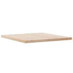 Casa si Gradina - Mobilier - Paturi si accesorii - Paturi - Cadru de pat de podea, alb, 180x210 cm, lemn masiv de pin - Infinity.ro