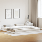 Casa si Gradina - Mobilier - Paturi si accesorii - Paturi - Cadru de pat de podea, 200x210 cm, lemn masiv de pin - Infinity.ro