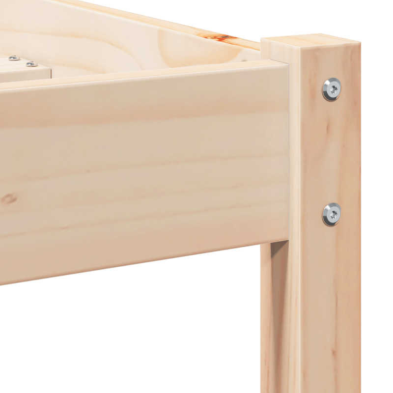 Casa si Gradina - Mobilier - Paturi si accesorii - Paturi - Cadru de pat cu tablie, 200x220 cm, lemn masiv de pin - Infinity.ro