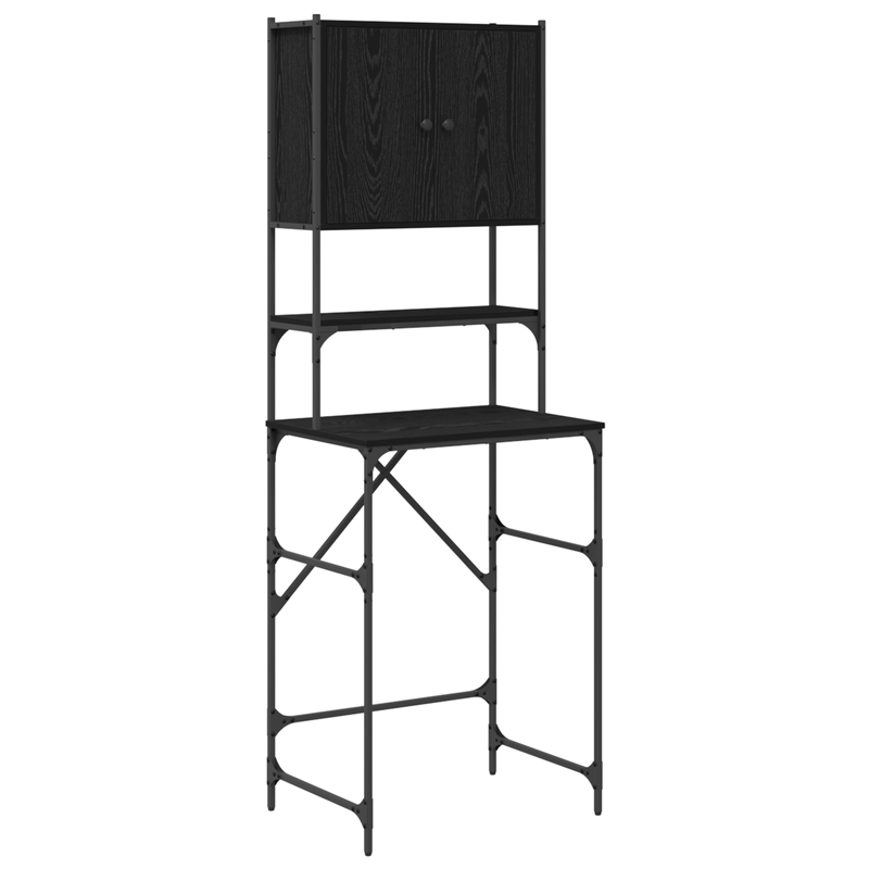 Electronice si Electrocasnice - Masini de spalat vase - Accesorii masini de spalat vase - Dulap pentru masina de spalat Stejar Negru 68x48.5x194 cm - Infinity.ro