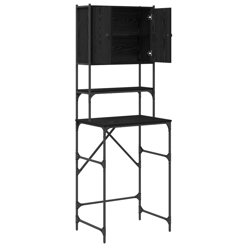 Electronice si Electrocasnice - Masini de spalat vase - Accesorii masini de spalat vase - Dulap pentru masina de spalat Stejar Negru 68x48.5x194 cm - Infinity.ro