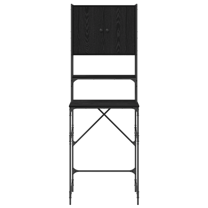 Electronice si Electrocasnice - Masini de spalat vase - Accesorii masini de spalat vase - Dulap pentru masina de spalat Stejar Negru 68x48.5x194 cm - Infinity.ro
