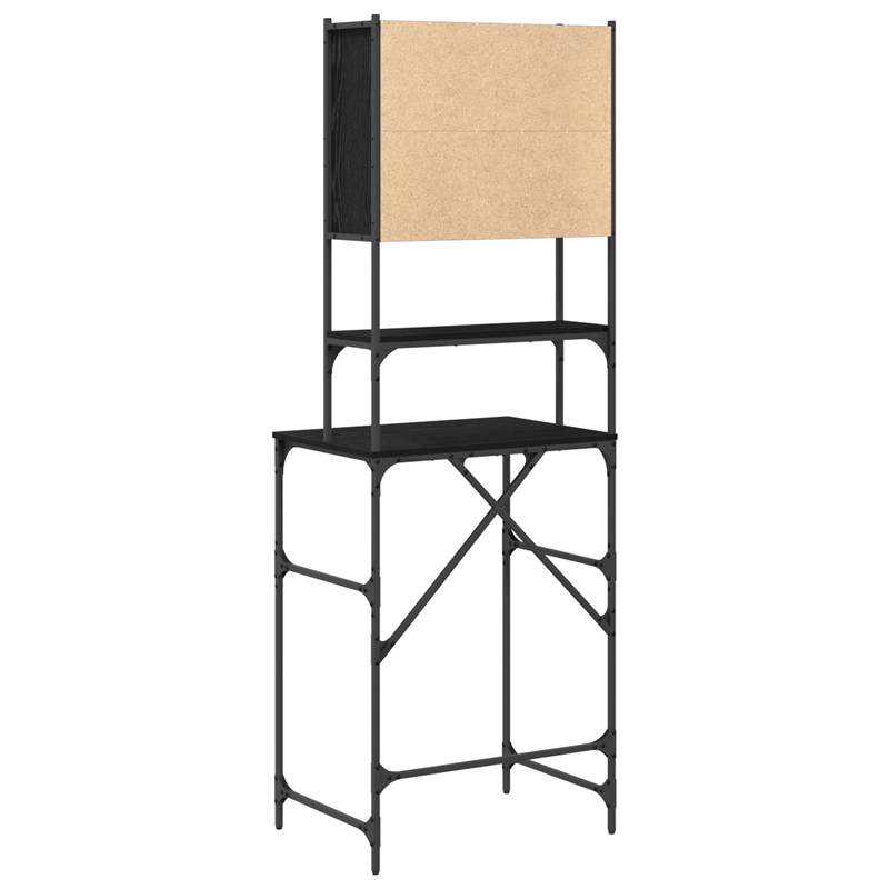 Electronice si Electrocasnice - Masini de spalat vase - Accesorii masini de spalat vase - Dulap pentru masina de spalat Stejar Negru 68x48.5x194 cm - Infinity.ro