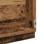 Casa si Gradina - Mobilier - Mobilier baie - Oglinzi baie - Oglinda LED pentru Baie Lemn Uzat 40x8.5x37 cm Lemn Ingineresc - Infinity.ro