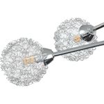 Casa si Gradina - Corpuri si surse de iluminat - Veioze si lampi - Lampadare - Plafoniera cu abajururi din plasa de sarma, 5 becuri LED G9 - Infinity.ro