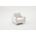 Casa si Gradina - Mobilier - Scaune si fotolii - Fotolii - Fotoliu, Atelier Del Sofa, lemn fag, crem auriu, 90x83x91 cm - Infinity.ro