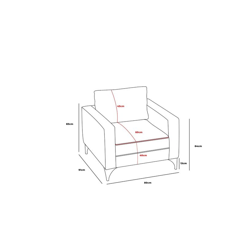 Casa si Gradina - Mobilier - Scaune si fotolii - Fotolii - Fotoliu, Atelier Del Sofa, lemn fag, crem auriu, 90x83x91 cm - Infinity.ro