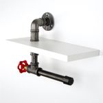 Casa si Gradina - Sanitare - Suporturi si accesorii baie - Suporturi baie - Suport hartie igienica, Hanah Home, mdf, alb, 30x14x22 cm - Infinity.ro