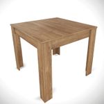 Casa si Gradina - Mobilier - Mese si birouri - Mese bucatarie si dining - Masa dining, Hanah Home, PAL melaminat, stejar, 90x90x78 cm - Infinity.ro