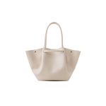 Fashion, accesorii si bijuterii - Femei - Accesorii femei - Genti si rucsacuri femei - Geanta tote, Lucky Bees, piele polivinilica, crem, 28x10x17 cm - Infinity.ro