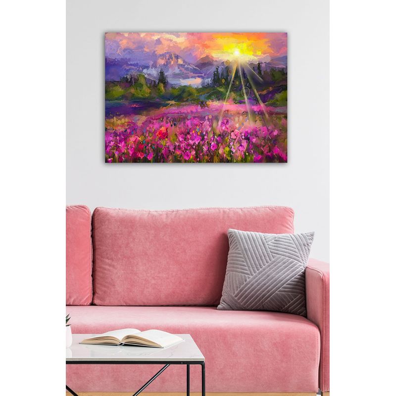 Casa si Gradina - Decoratiuni - Tablouri - Tablou decorativ, Wallxpert, panza, multicolor, 50x70 cm, rama lemn, 529TCR1618 - Infinity.ro