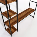 Casa si Gradina - Mobilier - Organizare si depozitare - Cuiere - Cuier, Hanah Home, pal melaminat, nuc, 145x35x175 cm - Infinity.ro