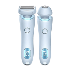 Aparat de ras electric 2 in 1, 2 capete interschimbabile, rezistent la apa IPX7, capacitate baterie 800mAh