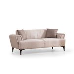 Casa si Gradina - Mobilier - Canapele si coltare - Canapele - Canapea 2 locuri, Atelier Del Sofa, lemn fag si pal, bej, 180x95x77 cm - Infinity.ro