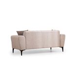 Casa si Gradina - Mobilier - Canapele si coltare - Canapele - Canapea 2 locuri, Atelier Del Sofa, lemn fag si pal, bej, 180x95x77 cm - Infinity.ro