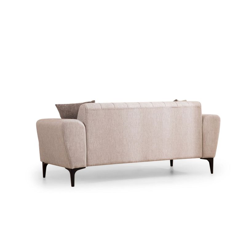 Casa si Gradina - Mobilier - Canapele si coltare - Canapele - Canapea 2 locuri, Atelier Del Sofa, lemn fag si pal, bej, 180x95x77 cm - Infinity.ro