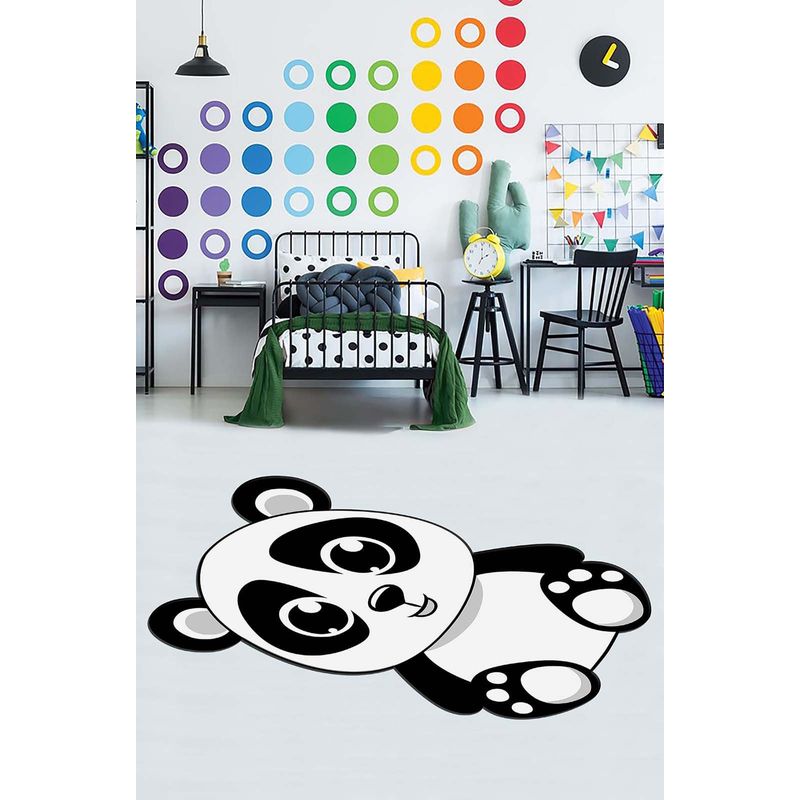 Casa si Gradina - Textile si covoare - Covoare - Covoare copii - Covor copii, Conceptum Hypnose, multicolor, 80x50 cm, 100% poliester, antiderapant, 477HFT2253 - Infinity.ro