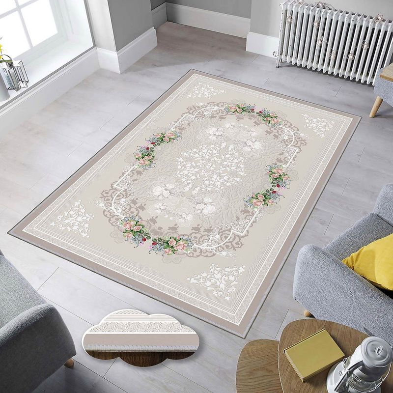 Casa si Gradina - Textile si covoare - Covoare - Covorase intrare - Covoras de intrare, Conceptum Hypnose, multicolor, 80x150 cm, 100% poliester, antiderapant, 369HFT1192 - Infinity.ro
