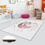 Casa si Gradina - Textile si covoare - Covoare - Covoare copii - Covor copii, Conceptum Hypnose, multicolor, 120x180 cm, 100% poliester, antiderapant, 369HFT2953 - Infinity.ro