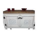 Casa si Gradina - Mobilier - Comode si corpuri - Comode - Comoda, Hanah Home, mdf, alb, 82x40x92 cm - Infinity.ro
