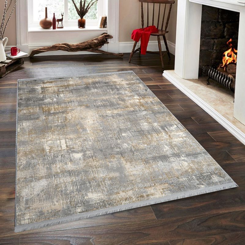 Casa si Gradina - Textile si covoare - Covoare - Covoare casa - Covor, Conceptum Hypnose, polipropilena si poliester, gri bej crem, 160x230 cm, 952CCL1129 - Infinity.ro