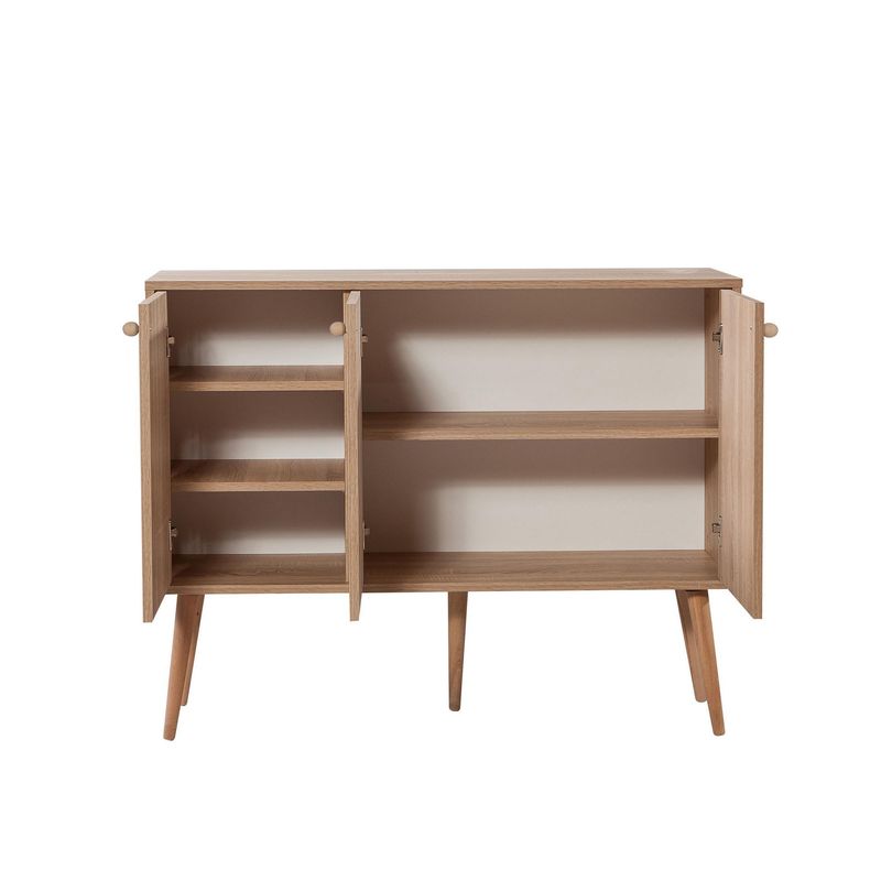 Casa si Gradina - Mobilier - Comode si corpuri - Console - Consola, Hanah Home, pal melaminat, stejar sonoma, 120x36x90 cm, 863SPH3940 - Infinity.ro